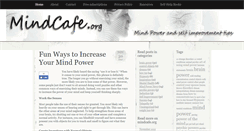 Desktop Screenshot of mindcafe.org